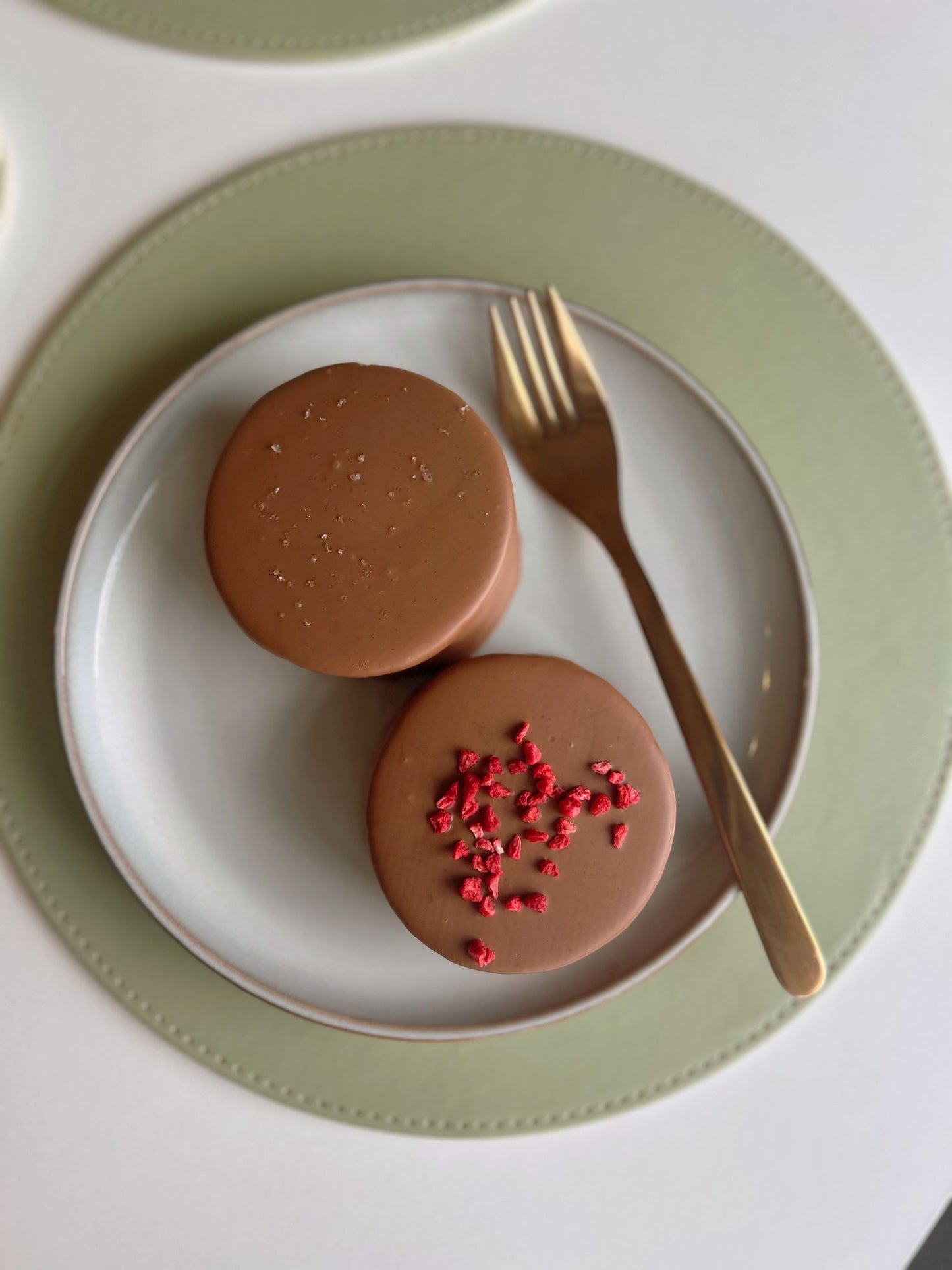 Alfajores (Argentine style chocolate covered, caramel filled biscuits) - Bácús Cafe
