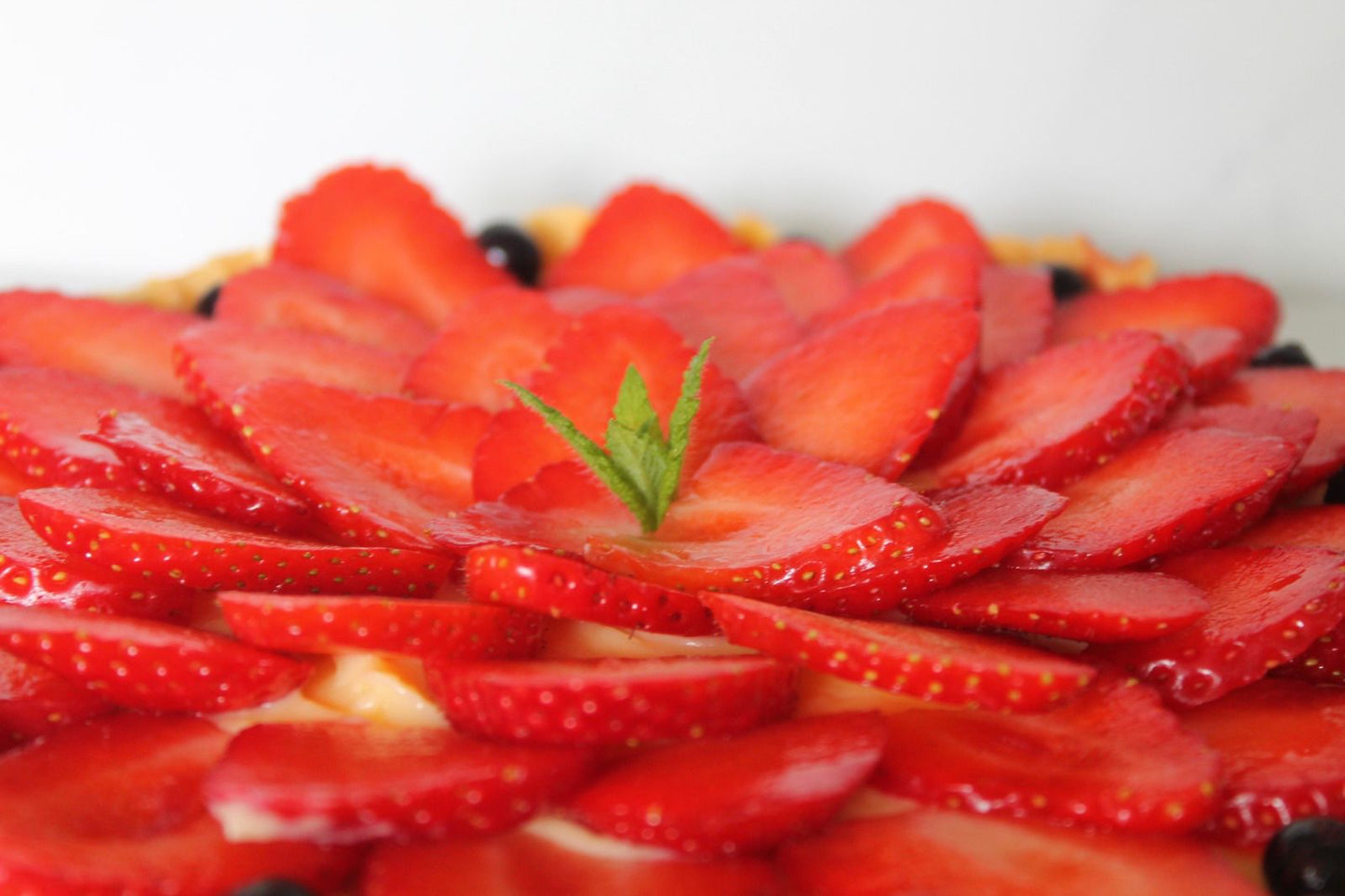 Custard Fruit Pie - Bácús Cafe